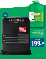 Stufa A Laser + Combustibile 20LT Stufa A Laser + Combustibile 20LT