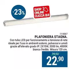 Plafoniera Stagna