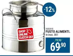 Fusto Alimenti