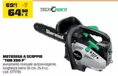 Teckgard - Motosega  A Scoppio "TGM 260P"