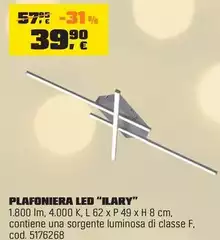 Plafoniera Led "Ilary"