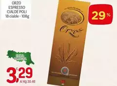 Orzo crem - Espresso Cialde Poli