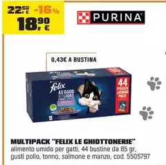 Purina - Multipack "Felix Le Ghiottonerie" Purina - Multipack "Felix Le Ghiottonerie"