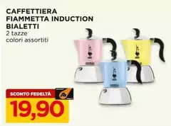 Bialetti - Caffettiera Fiammetta Induction