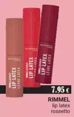 Rimmel - Lip Latex Rossetto Rimmel - Lip Latex Rossetto