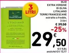 Terre francescane - Olio Extra Vergine Di Oliva L'Italiano