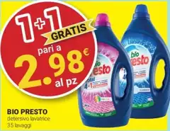 Bio Presto - Detersivo Lavatrice Bio Presto - Detersivo Lavatrice