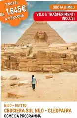 Bimbo - Crociera Sul Nilo - Cleopatra Come Da Programma