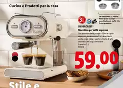 Silvercrest - Macchina Per Caffè Espresso