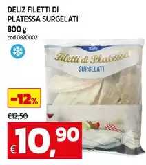 Filetti Di Platessa Surgelati
