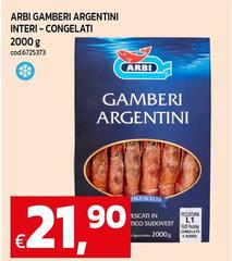 Arbi - Gamberi Argentini Interi Congelati Arbi - Gamberi Argentini Interi Congelati