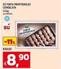 Su - Sù Torta Profiteroles Congelata