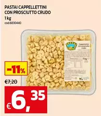 Pastai -  Cappellettini Con Prosciutto Crudo