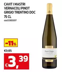 Mastri vernacoli - Vinot Grigio Trentino DOC