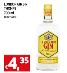 Sir Thompson - London Gin Sir Sir Thompson - London Gin Sir