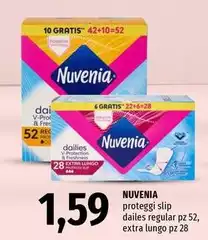 Nuvenia - Proteggi Slip Dailes Regular