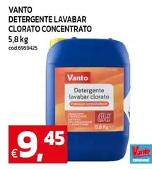 Formula - Detergente Lavamar Clorato Concentrato
