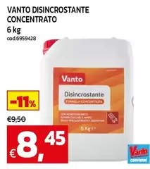 Formula - Disincrostante Concentrato