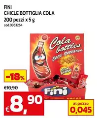 Fini - Chicle Bottiglia Cola