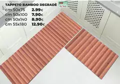 Tappeto Bamboo Degradé Tappeto Bamboo Degradé
