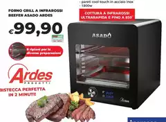 Ardes - Forno Grill A Infrarossi Asado Ardes - Forno Grill A Infrarossi Asado