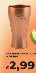 Coca Cola - Bicchiere  In Vetro