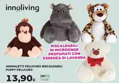 Innoliving - Animaletti Peluches Riscaldabili Puppy Peluches