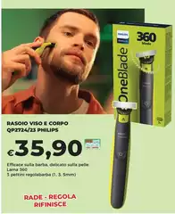 Philips - Rasoio Viso E Corpo QP2724/2S