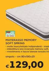 Soft - Materasso Memory  Spring