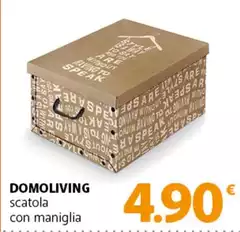 Domoliving - Scatola Con Maniglia