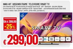 Inno-Hit - IH55UWB Frame Televisore Smart Tv