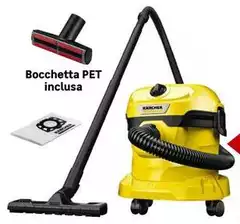 Kärcher - Aspiratore Solidi E Liquidi Mod. WD2 Plus V-12/4/18 Pet Kärcher - Aspiratore Solidi E Liquidi Mod. WD2 Plus V-12/4/18 Pet