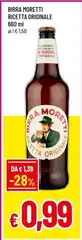 Moretti - Birra Ricetta Originale