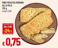 Mini Focaccia Romana Alla Pala