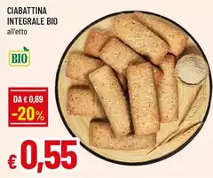Bio - Ciabattina Integrale