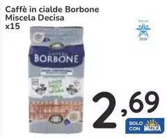 Caffe Borbone - Caffè In Cialde Miscela Decisa