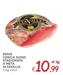 Altavalle - Coscia Suino Stagionata A Meta