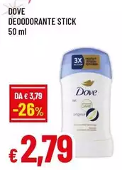 Dove - Deodorante Stick