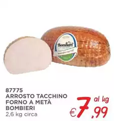 Bombieri - Arrosto Tacchino Forno A Metà