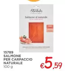 Starlaks - Salmone Per Carpaccio Naturale