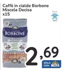 Caffe borbone - Caffè In Cialde Miscela Decisa