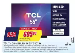 TCL - Tv Q-Minimizled 55" 55C79K