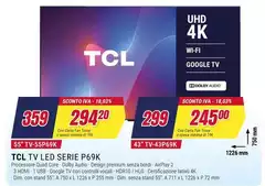 TCL - Serie P69K