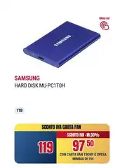 Samsung - Hard Disk Mu-pc110h