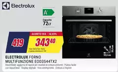 Electrolux - Forno Multifunzione E003S44TX2
