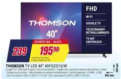 Thomson - Tv Led 40" 40FG2S15/W