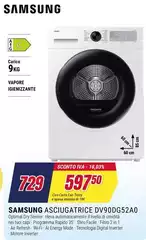 Samsung - Asciugatrice DV90DG52A0