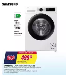 Samsung - Lavatrice WW11DG5B