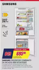 Samsung - Frigorifero Combinato Da Incasso BRB70P26C5OEF