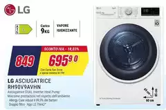 LG - Asciugatrice RH90V9AVHN